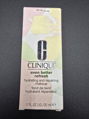 Clinique Even Better Refresh Foundation CN 78 Nutty – Full Coverage – NIB